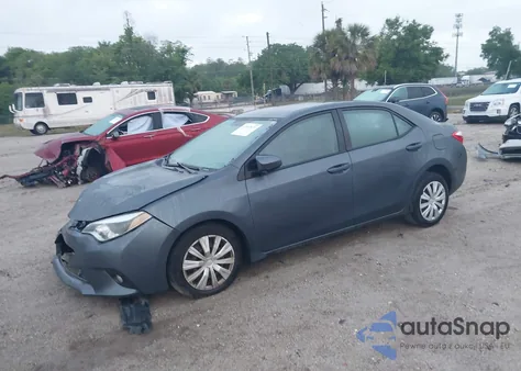 2016 Toyota Corolla Le z USA, uszkodzony, nr VIN 2T1BURHE7GC566612